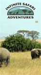 Mobile Screenshot of infinitesafariadventures.com